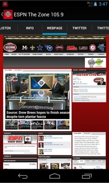 ESPN The Zone 105.9游戏截图2