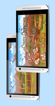 Crazy Caveman Run游戏截图1