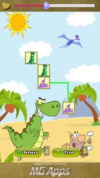 Dinosaurs Hunter Match游戏截图4