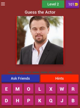 Hollywood Actors Quiz Guess游戏截图4