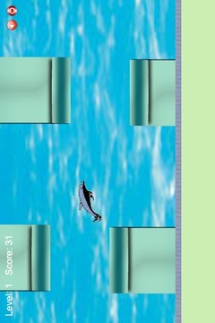 Flappy Little Dolphin游戏截图3