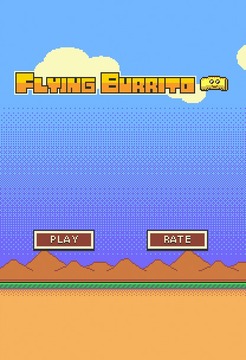 Flying Burrito - A Flappy Game游戏截图1