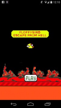 Floppy Bird - Escape from Hell游戏截图2