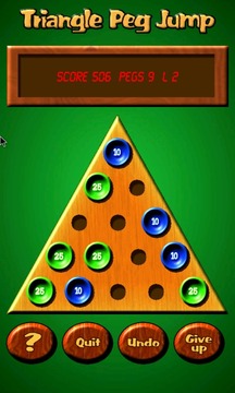 Triangle Peg Jump Puzzle Free游戏截图4