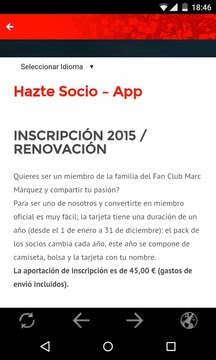 Fanclub Oficial Marc Marquez游戏截图3