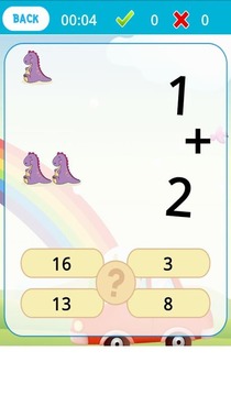 Dinosaur Easy Math Game游戏截图2