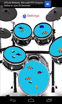 Fish Tank Drums游戏截图2