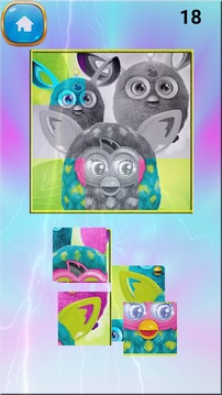 furby crazy puzzle game游戏截图1