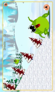 Frogs Can Ski : The Snow Day游戏截图2