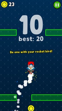 Rocket Bird Dash游戏截图3