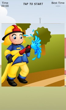 Fireman Samy Sliding Puzzle游戏截图4