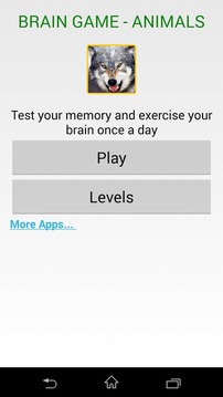 Brain Game Animals游戏截图1