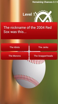 Boston Baseball Trivia游戏截图3