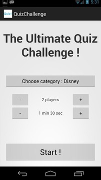 Ultimate Quiz Challenge demo游戏截图1