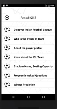 Indian Football Quiz - Indian Football League游戏截图4