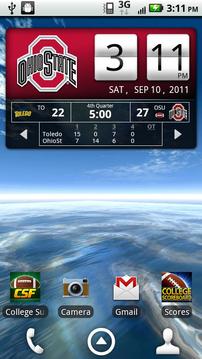 Ohio State Buckeyes Live Clock游戏截图2