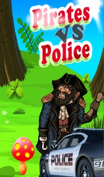 Police Vs Pirates : Car Game游戏截图1