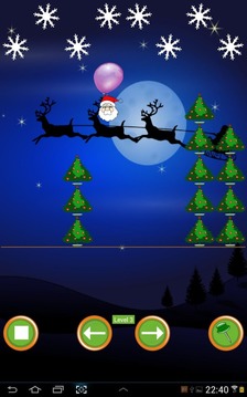 Drop Santa (catch xmas trees)游戏截图3