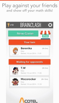 BrainClash: Math 4 Mates游戏截图1