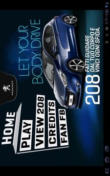 Peugeot208-Let your body drive游戏截图1