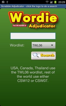 Wordie Scrabble Adjudicator游戏截图1