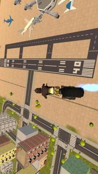 Flying Moto Bike City Ride 3D游戏截图4