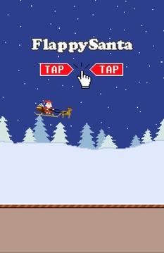 Flappy Santa.游戏截图2