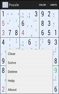 Sudoku Hint Free游戏截图3