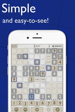 Sudoku 100 BLUE Ver. - FREE游戏截图2