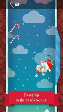 Running Santa - Candy climb游戏截图3