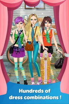 Hipster Dress Up Makeover游戏截图2