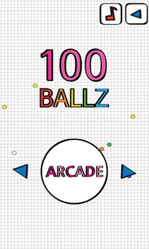 100 Ballz(Doodle)游戏截图2