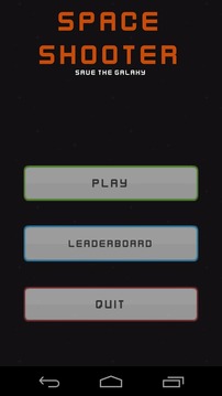 Space Shooter- Save The Galaxy游戏截图1