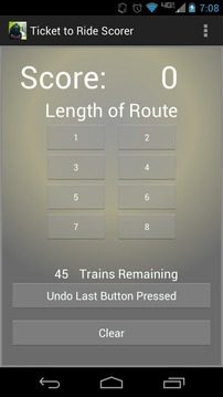 Ticket to Ride Scorer (Free)游戏截图1