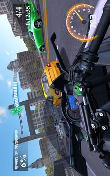 Moto Speed City Racing游戏截图3