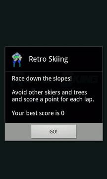 Retro Skiing游戏截图1