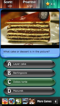 Desserts and Cakes Quiz HD游戏截图2