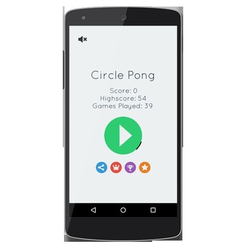 Circle Pong Paddle游戏截图1