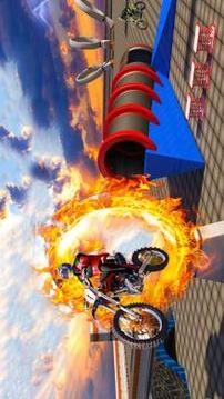 Crazy Bike Stunt Tricks Challenge游戏截图3