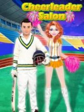 Cheerleader Star Makeover Salon : Indian Cricket游戏截图3