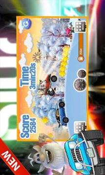 Booba game: Car Race Booba游戏截图2