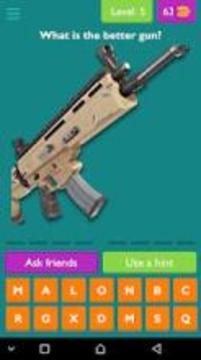 Fortnite Quiz GUESS FOR FORTNITE BATTLE ROYALE游戏截图5