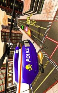 US Police Robot War Multi Robot Transform Games游戏截图5