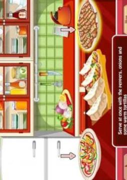 chicken fajitas cooking - cookies girls games游戏截图1