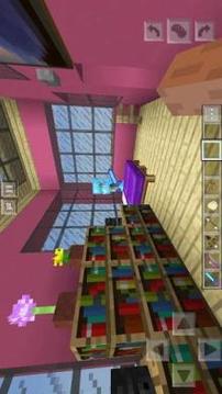 New Pink Treehouse. Map for MCPE游戏截图3