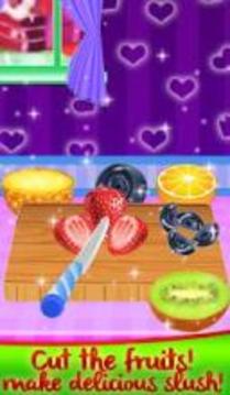 Glowing Slush Maker - Rainbow Desserts Drink游戏截图4