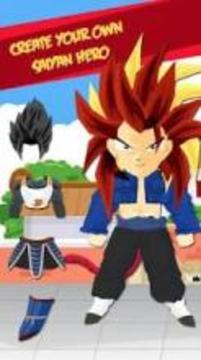 Saiyan Chibi Hero Maker游戏截图1