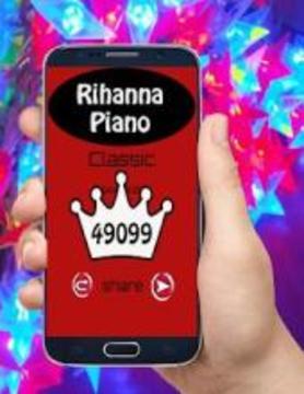 Rihanna - Piano Tiles Tap游戏截图1