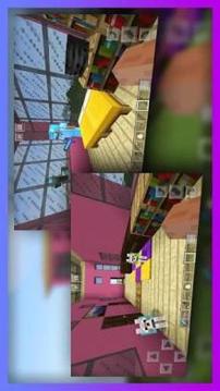 New Pink Treehouse. Map for MCPE游戏截图4