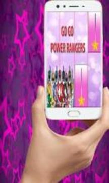 Go Go Power Rangers Piano Tiles游戏截图3